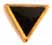 Black Triangle Pin