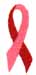 Red and Pink Ribbon Red Ribbon PRIDE Embroidered T-shirts